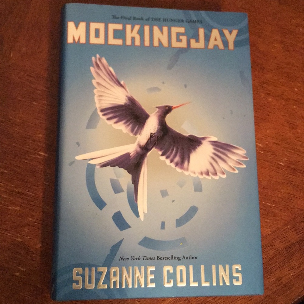 Mocking Jay the final book of THE HUNGER GAMES